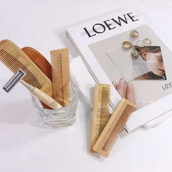 Regalo de Navidad Material dental Material de mango de Jade peine de masaje para el cabello Gua Sha peine para el cabello Jade Guasha